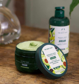 The Body Shop Avocado Body Scrub 250ML