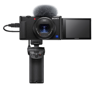Sony ZV-1/ ZV1 Digital Compact Camera With Camera Shooting Grip VCT-SGR1