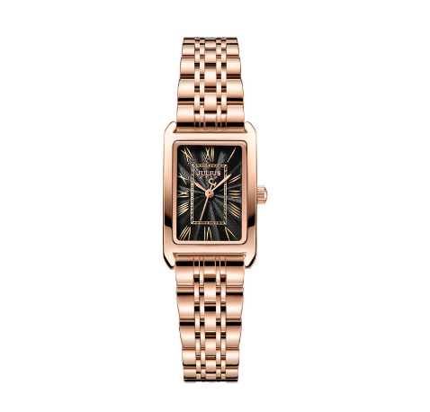 JULIUS official mall Korean style retro new small square watch waterproof quartz ladies watch JA-1252 2