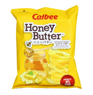 Calbee Honey Butter Potato Chips 60g