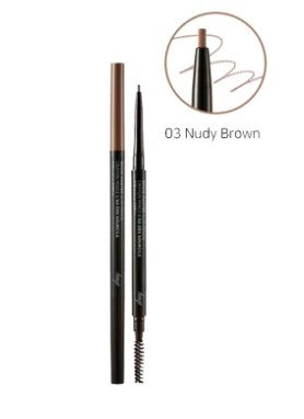 The Face Shop Brow Master Slim Pencil 03 Nudy Brown