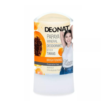 DEONAT Natural Mineral Deodorant Stick Papaya 60G