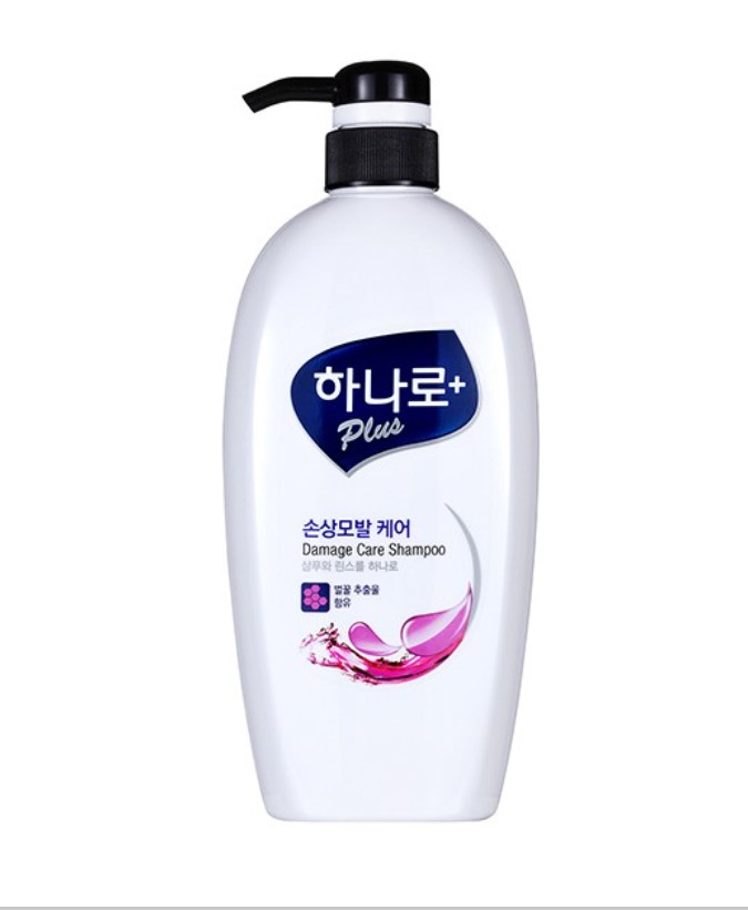 Hanaro Korea Wash Lotion 3 in 1 Damage Care Shampoo 680ML