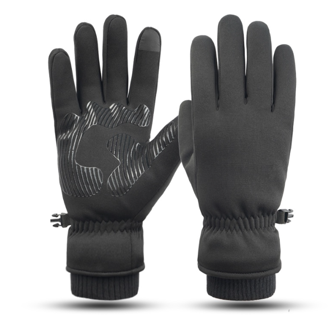 Ski Gloves For Men Windproof Waterproof Keep Warm Non-Slip Plus Velvet Snowboarding Snowmobile Motorcycle Riding Mittens Winter