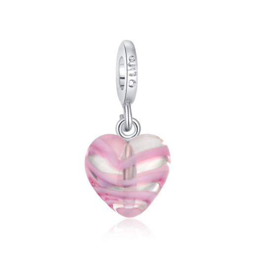 Glowing Turtle Nighttime Owl 925 Silver Dangle Charms Heart Balloon Bracelet Pendant 0025