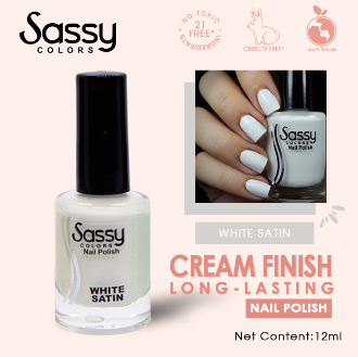 Sassy Colors Nail Polish Whites 12ML