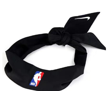 NBA Basketball Dri-Fit Head Tie Bandana Ninja-Style Headband 100% authentic Sport Tennis