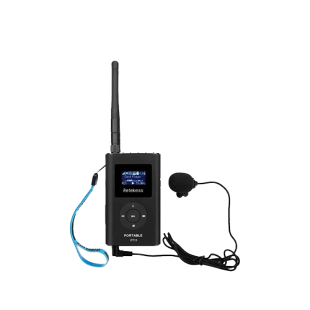 Retekess FT11 Portable FM Radio Broadcast Transmitter