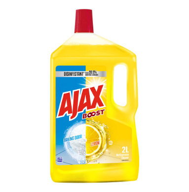 Ajax Boost Antibacterial Multipurpose Cleaner Baking Soda & Lemon 2L