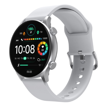 HAYLOU Solar Plus Smart Watch 1.43"AMOLED Display Bluetooth Phone Call Smartwatch Health Monitor IP68 Waterproof Sport Watch