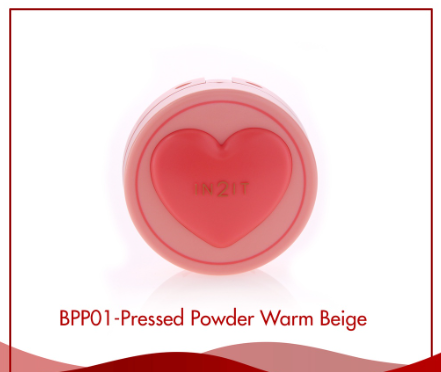 IN2IT Blur & Matte Pressed Powder Make-Up 01-BPP