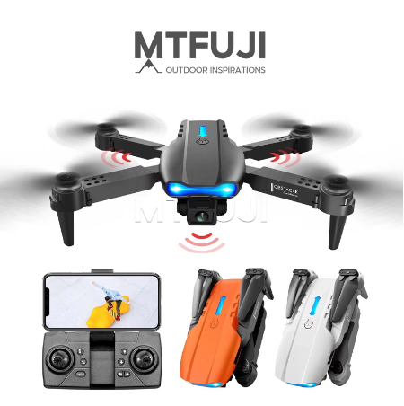 Mt. Fuji Drone E99 UV HD Dual Camera Outdoor High Altitude Remote Control Wi-Fi Small Aircraft