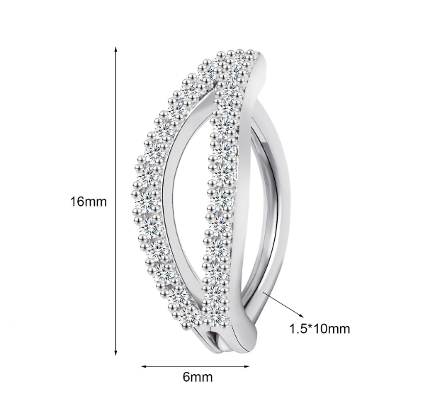 1 PC Butterfly Belly Navel Rings Crystal Belly Button Piercings Flower Snake Reverse Curved Navel Barbell Body Jewelry B2