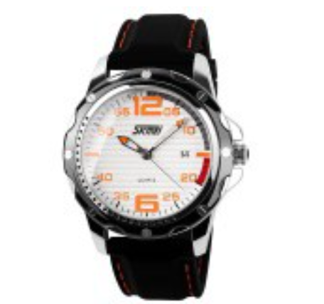 Skmei S0992 Waterproof Men Quartz Watch A LEATHER STRAP