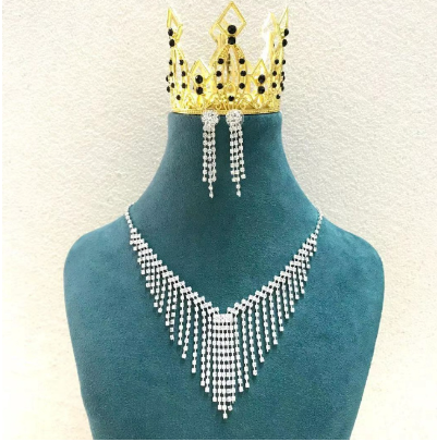 Elegant Fashion Crystal Jewelry Set Wedding Bridal Accessories