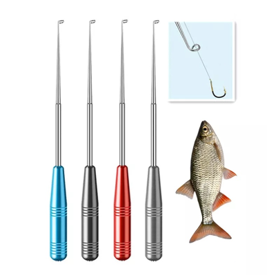1pc Safety Fish Hook Remover/ Stainless Steel Fishhook Disgorger/ Safety Portable Fishing Hook Removal Tool