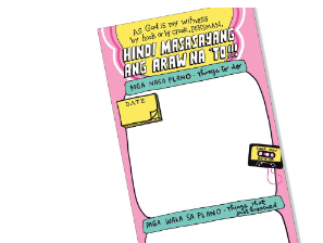Hindi Masasayang - Daily Planner Notepad by Inky Livie (60 Leaves)