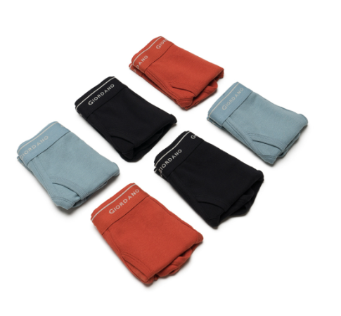 GIORDANO Men's Solid Classic Brief