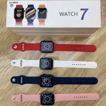 X7 Smart Watch DIY Dial Men Women Bluetooth Call Heart Rate Blood Pressure Waterproof Custom Wallpaper Watch