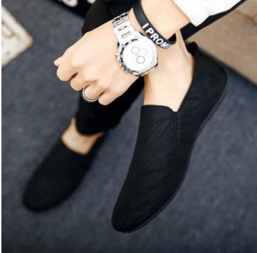 Men's loafers New business style Low-cut PU Leather Waterproof shoes