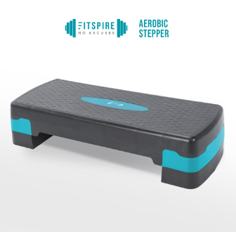 FITSPIRE Aerobic Stepper Fitness Equipment 68x28x15cm Weight Loss Home Gym Yoga Training