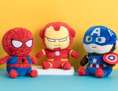 Marvel Avengers  Stuffed Toy Plush Doll Ironman Captain America Spiderman