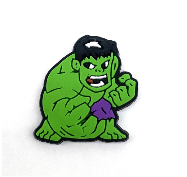 Marvel Iron Man Captain America Series jibits Avengers Jibits croc Accessories Charms Shoe Buckle Decoration Pins for Kids C8