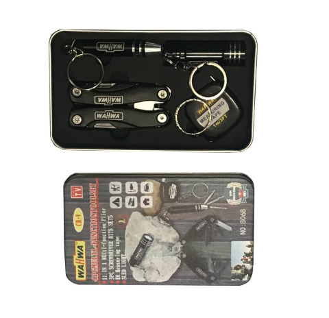 4in1 Camping Hiking Multifunctional Folding Tool Pliers Kit