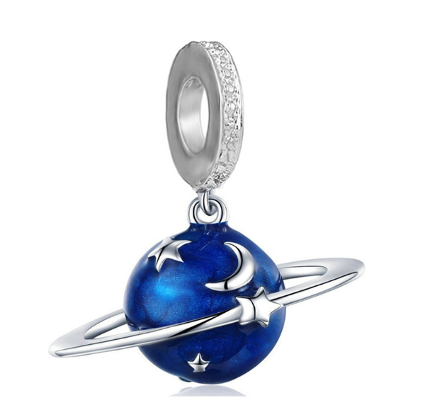 Clover Sea Turtle Cherry Charms 925 Silver Bracelet Accessories Lovers Diamond Inlaid Beads 0012