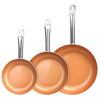 8pcs Non Stick Ceramic Cookware Set