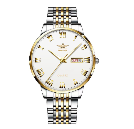 Original Luminous Men's Watch Ultra-Thin Simple Waterproof Calendar Men's Quartz Stainless Steel Watch M2