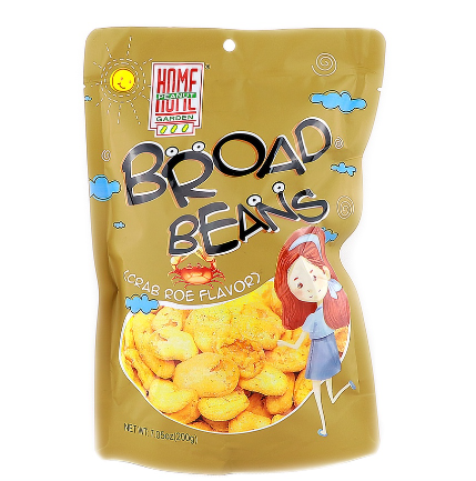 Home Peanut Garden Crab Roe Broad Beans 200g