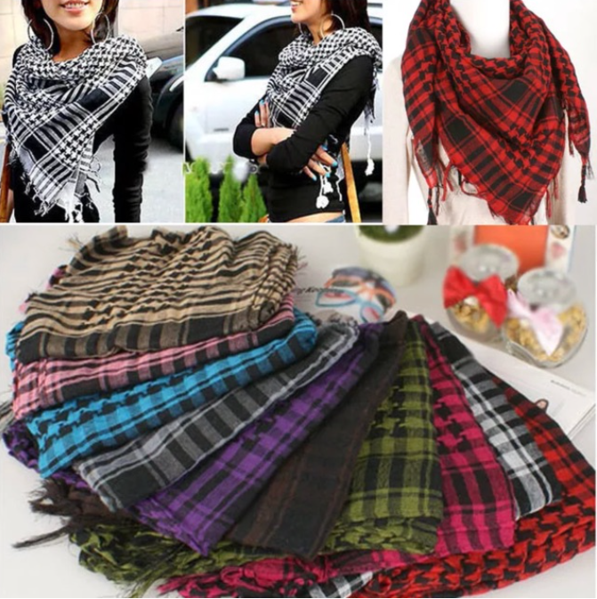 New plaid scarf