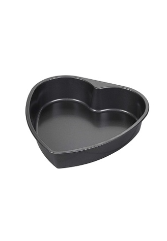 Slique Heart Shape Pan Oven Safe,  Non-Stick  27.5x26.5x4.5cm