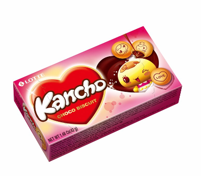Lotte Kancho Choco Biscuit  42g