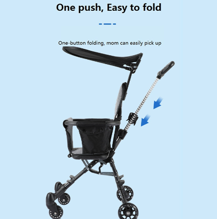 High Quality Folding two-way Frame New Kids stroller Baby Strollers For Kids Pram Stroller