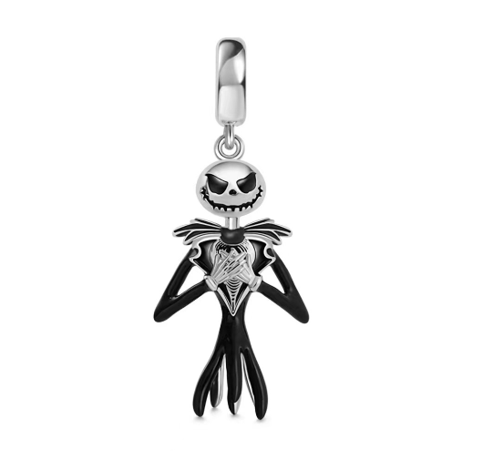 925 Silver Trinkets Balloon Charms Beads for Bracelet Pan Security Chain d049