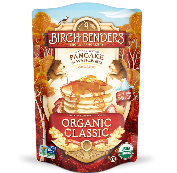 Birch Benders Organic Classic Pancake and Waffle Mix 1134g