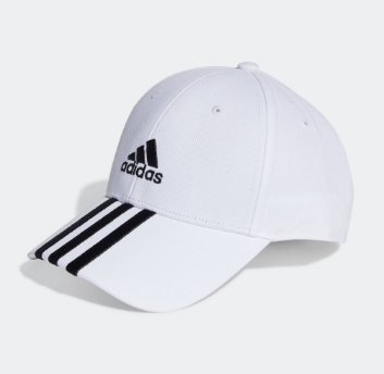 Adidas Lifestyle 3-Stripes Cotton Twill Baseball Cap Unisex White II3509