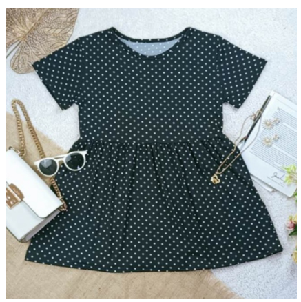 Maternity Top Babydoll Top Maternity Shirt Pregnancy Clothes Peplum Blouse MD15