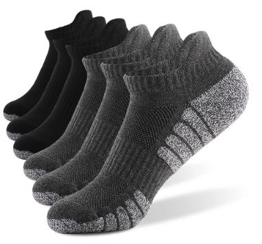 New thick towel bottom running non-slip cotton socks sweat-absorbent and breathable sports socks