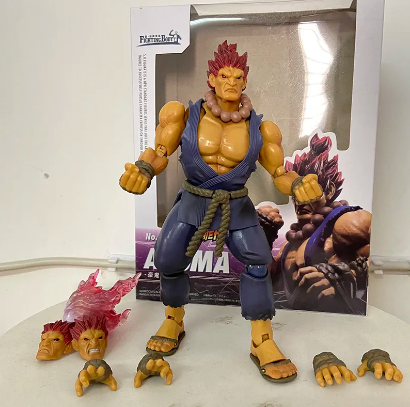 SHF S.H.Figuarts Street Fighter Gouki Akuma No.05 Action Figure Model Boys Toys