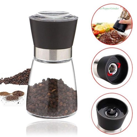 Manual Pepper Grinder Spice Salt Mill Multifunction Kitchen Tools Pepper Grinder