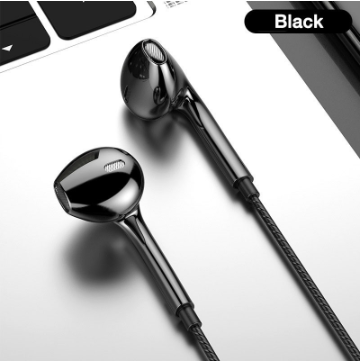 KAXOE Portable Universal 3.5mm Wired Music Stereo Gaming Earphones With Microphone