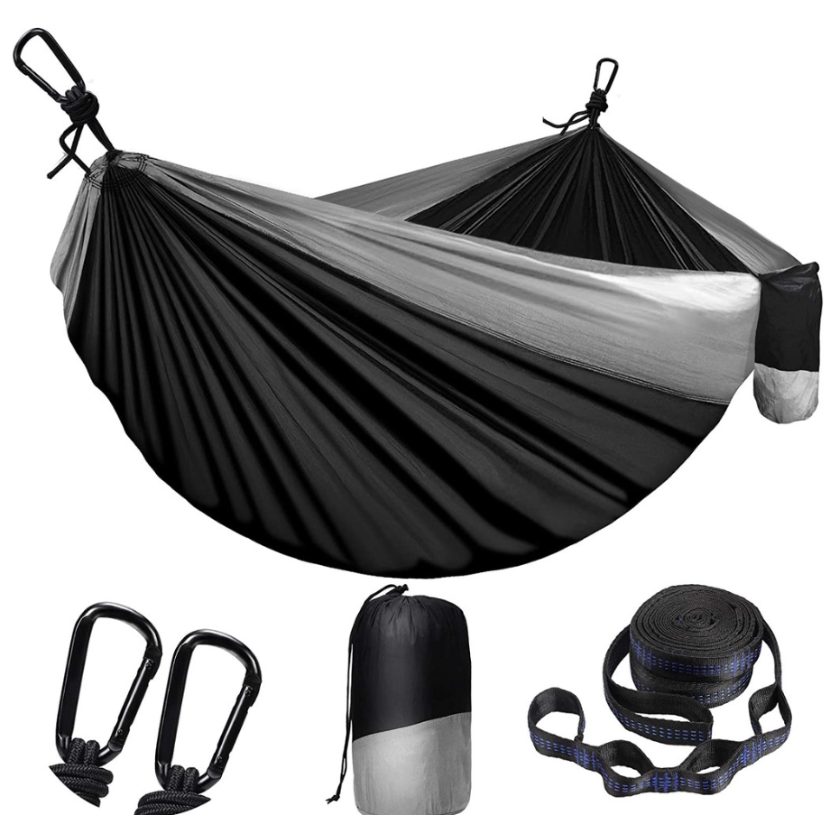 Foldable Hammock Camping Hiking Hammock Double Outdoor Foldable Hammock Travel Hammock