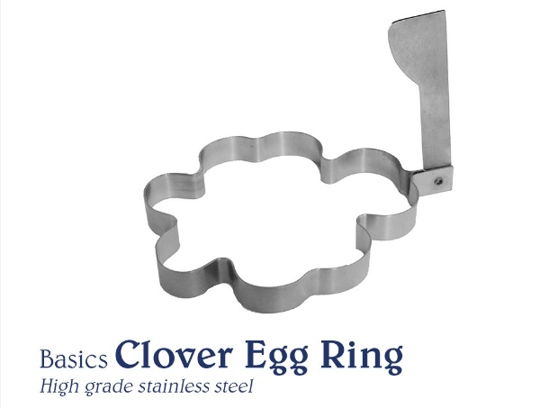 Chef's Classics Basics Stainless Steel Clover Egg Ring