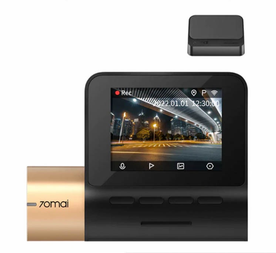 70mai Dash Cam Lite 2 (Midrive D10) with External GPS Module GPS03