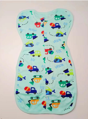 butterfly ZIP Instant baby swaddle newborn swaddling blanket zipper sleeping bag cotton zipper
