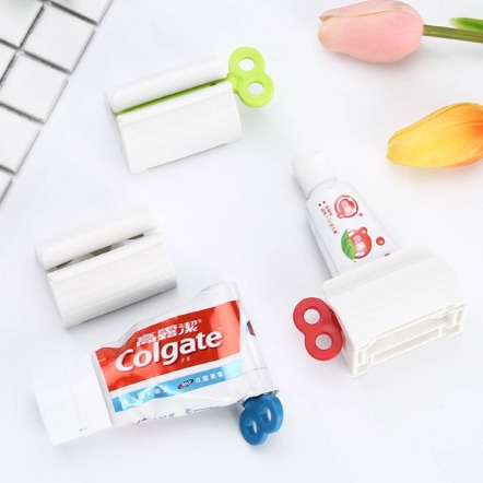 Multifunctional Portable Manual Toothpaste Dispenser Cream Squeezer Bathroom