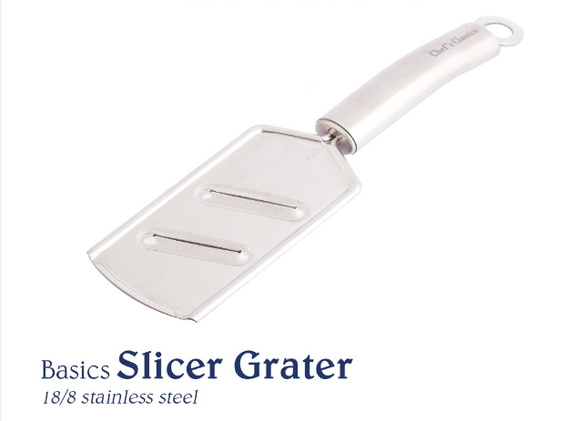 Chef's Classics Basics Stainless Steel Slicer Grater